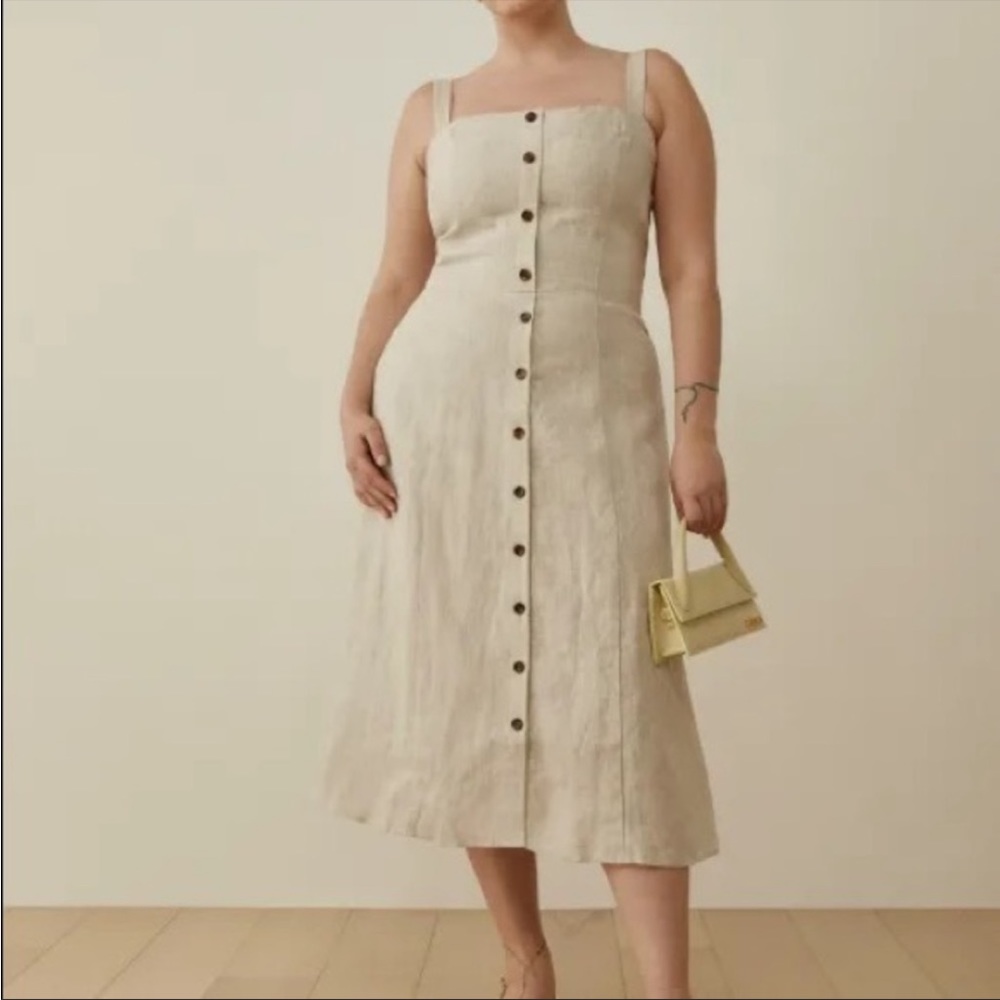 Reformation Folsom Linen dress